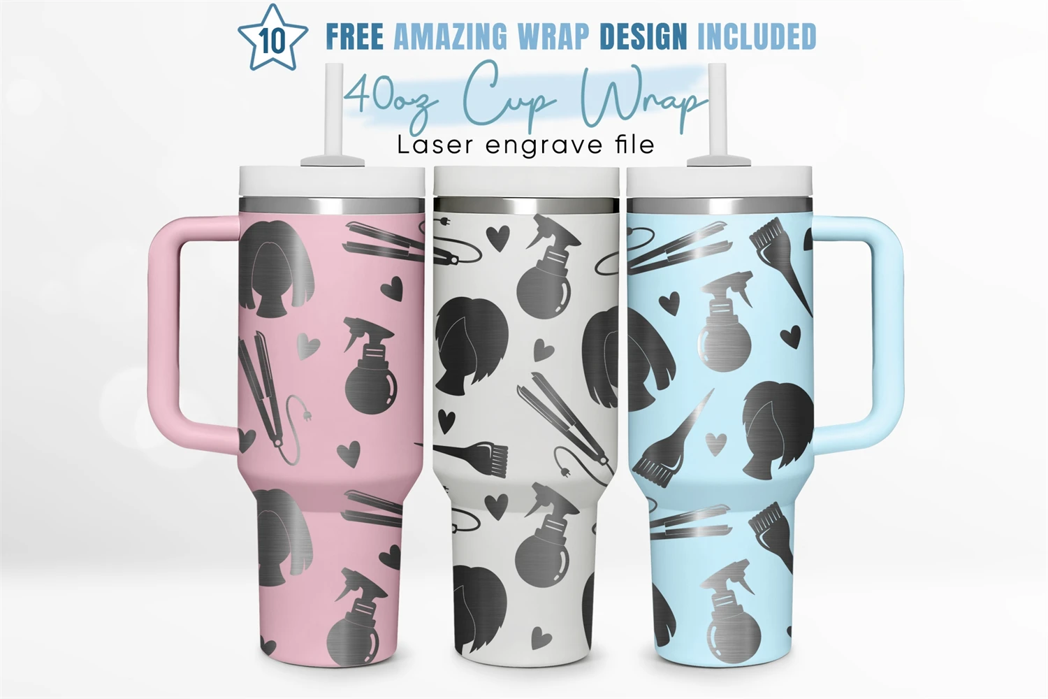 2 Designs 30oz Quencher Stanley Tumbler Wrap Tumbler Mama Cow -  in  2023