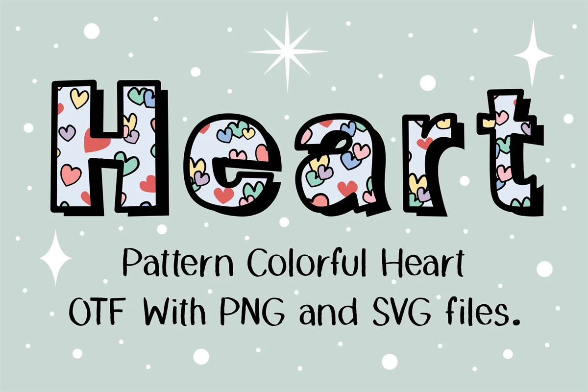 Play Heart OTF PNG SVG