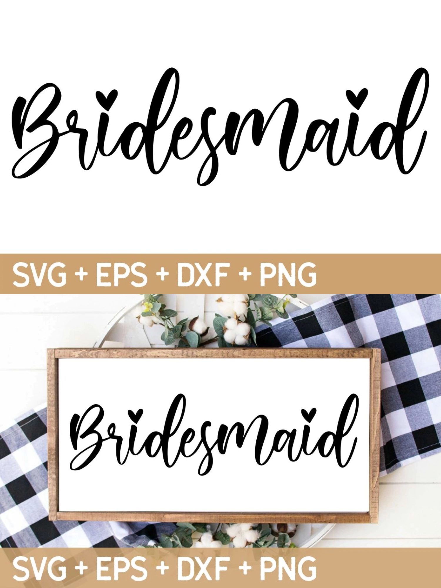 Junior Bridesmaid Minimal Script Svg Graphic by Designdecon