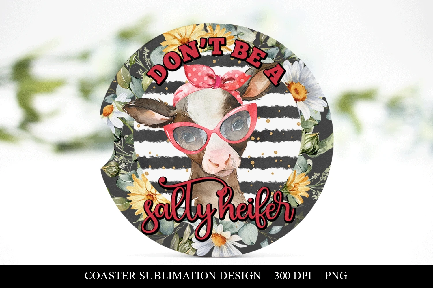 Cute Butterflies Coaster Sublimation