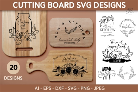  DiaNoche Kitchen Cutting Boards by Brazen Design Studio  Sunflower: Home & Kitchen