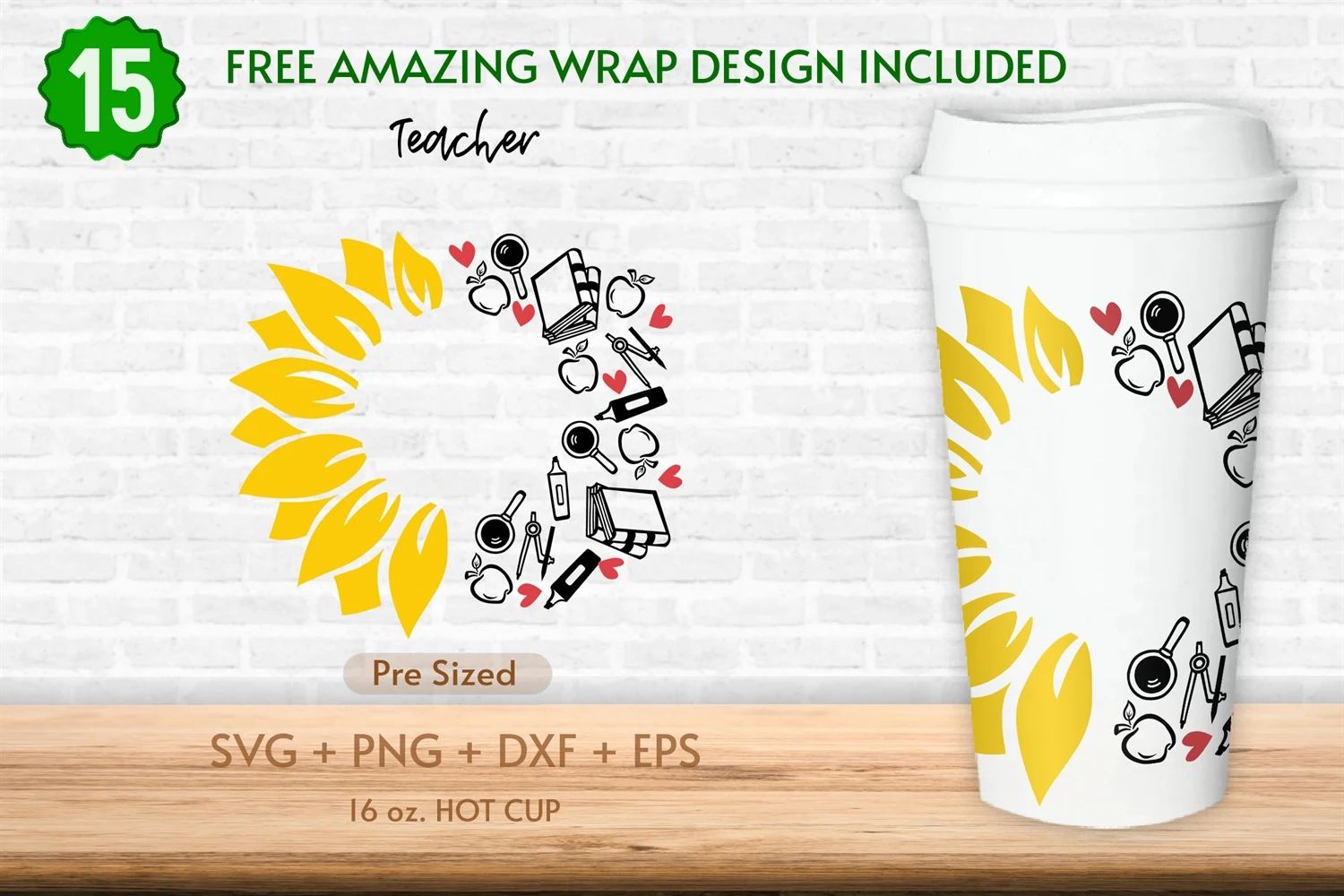 Butterfly Full Wrap with Logo Svg, Starbucks Svg, Coffee Ring Svg