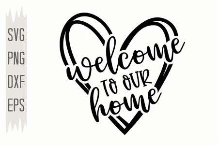 Home Is Where The Heart Is SVG, Farmhouse Sign