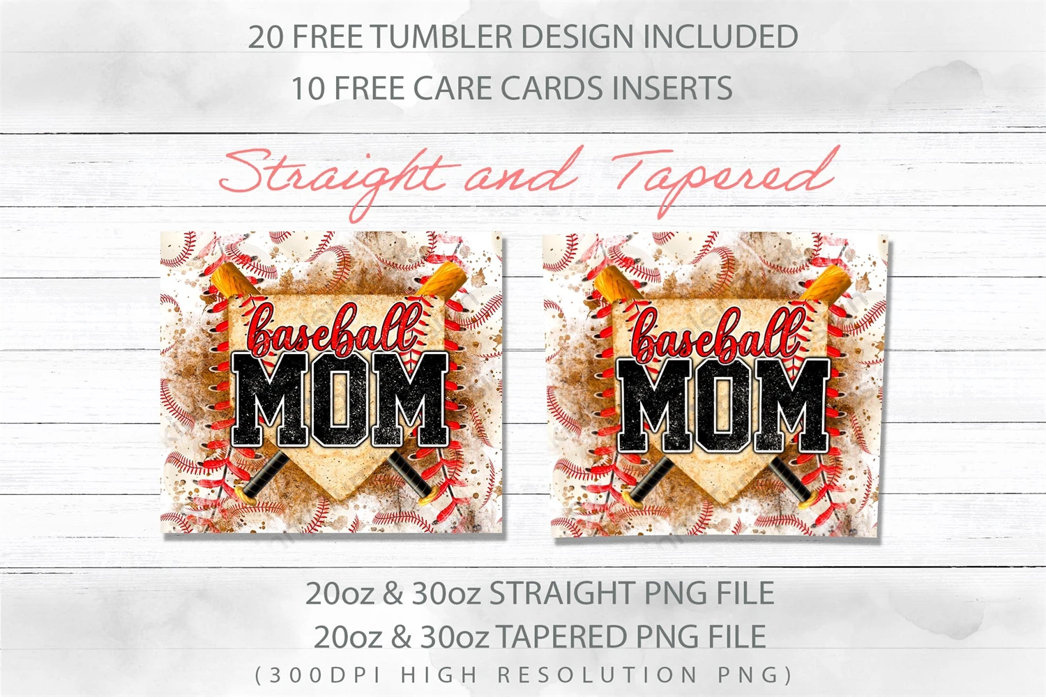 Baseball Mama 30oz Sublimation Tumbler