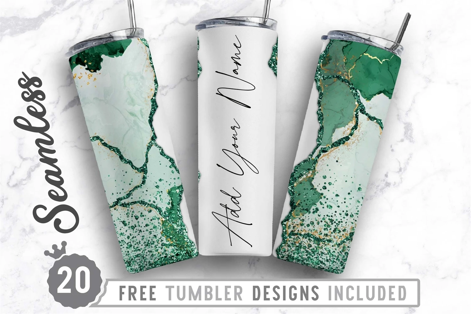 Electric Blue Lightning Marble 20oz Skinny Tumbler Sublimation Designs, for  Straight/tapered Tumbler PNG File Digital Download 