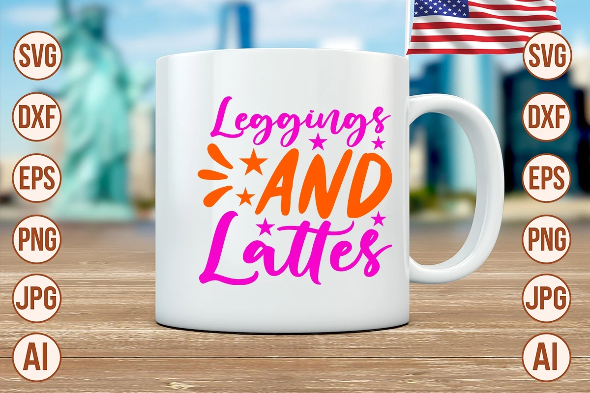 You Is In Leggings - Funny Mom Coffee Mug SVG