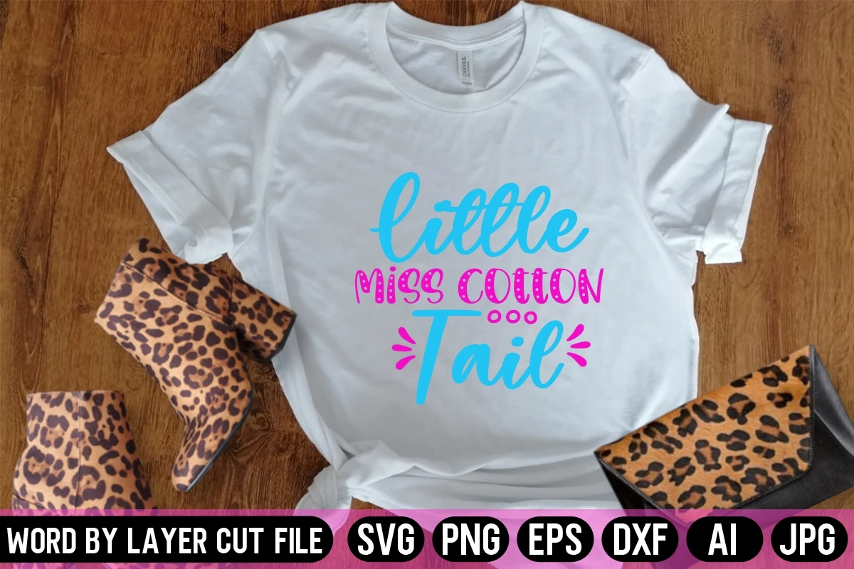 Little Miss Cotton Tail - SVG & Me