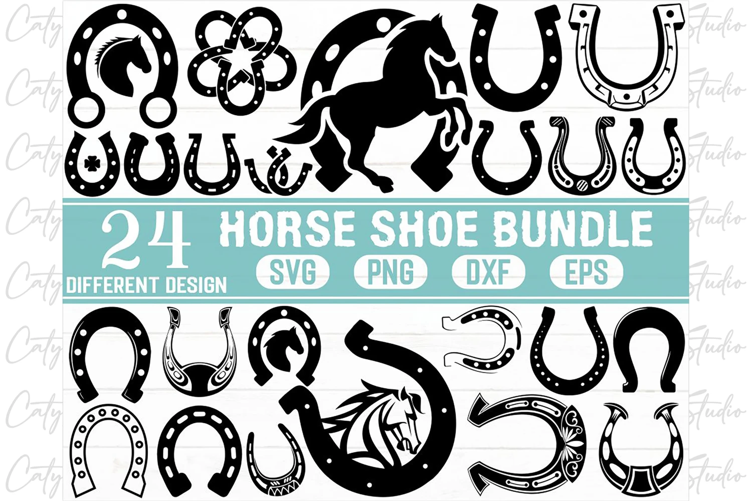 HORSESHOE SVG / Horse Shoe svg / Western svg / Horse svg | Designful Market