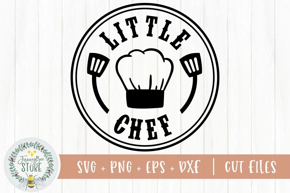 Little Chef Svg, Little Chef Png, Little Chef Bundle, Little Chef Designs,  Little Chef Cricut