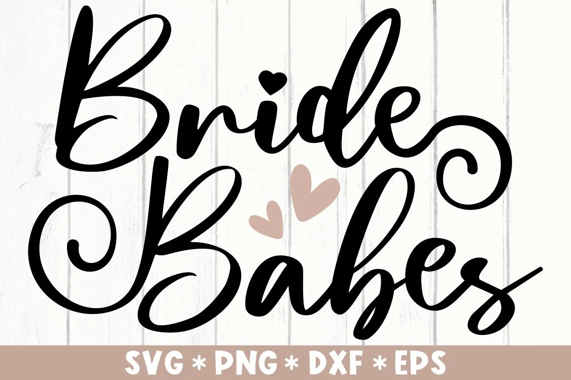 Team Bride Svg, Bride Tribe Svg Digital Download, Bride Squad Png, Bridal  Party Svg, File for Cricut, Cameo, Bachelorette Party Eps File 