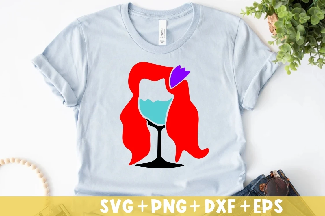 Disney Princess Wine Glass Svg Bundle, Trending Svg, Disney